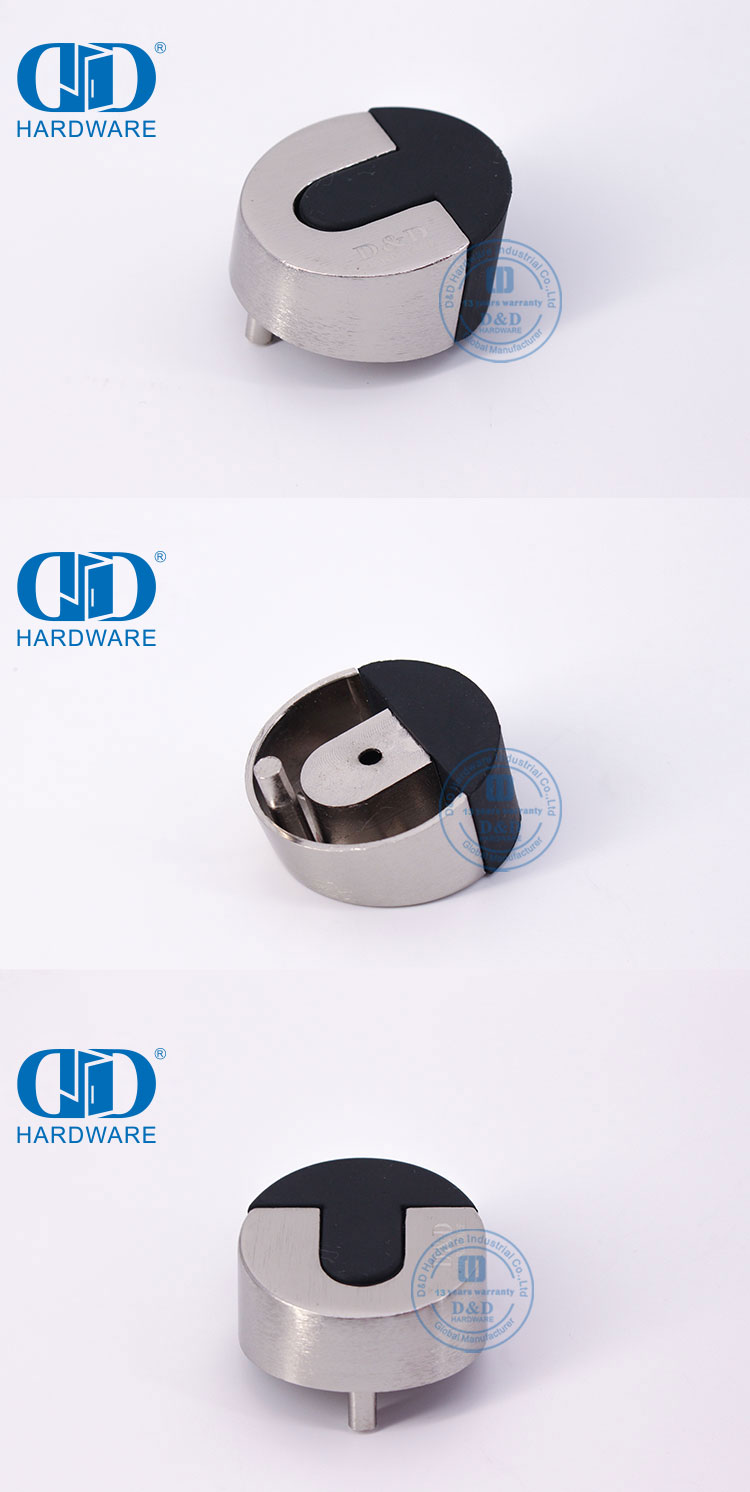 Satin Chrome Door Holder Soporte de puerta en cromo satinado