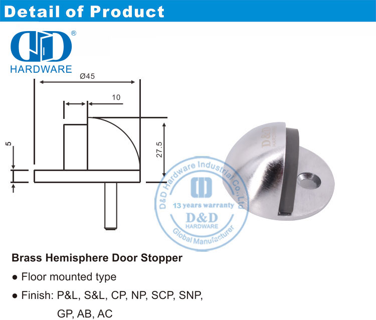 Door Catch Stop Holder Soporte de tope de puerta