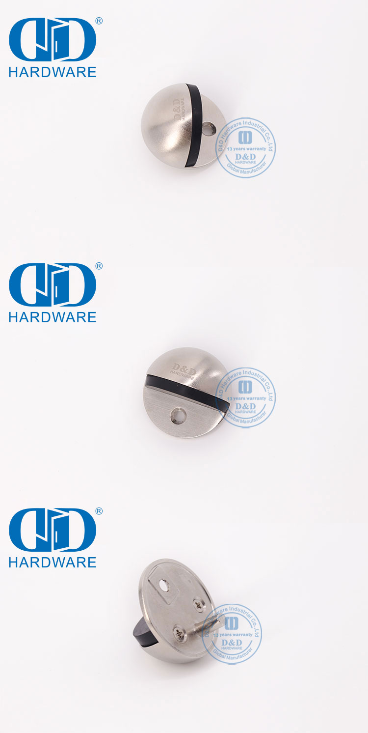 Satin Nickel Door Stopper Tope de puerta de níquel satinado