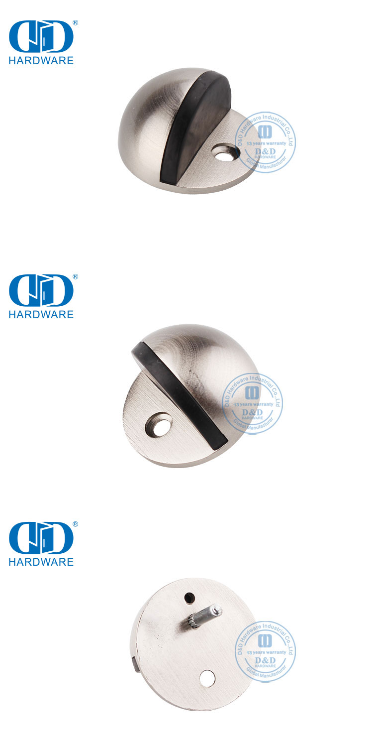 Satin Nickel Door Stopper Tope de puerta de níquel satinado
