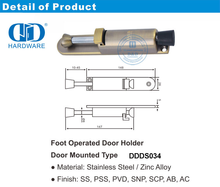 door stop parada de puerta