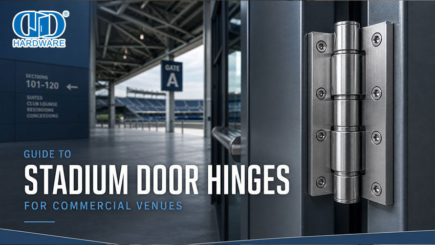 Guide to Stadium Door Hinges for Commercial Venues Guía de bisagras para puertas de estadios para espacios comerciales