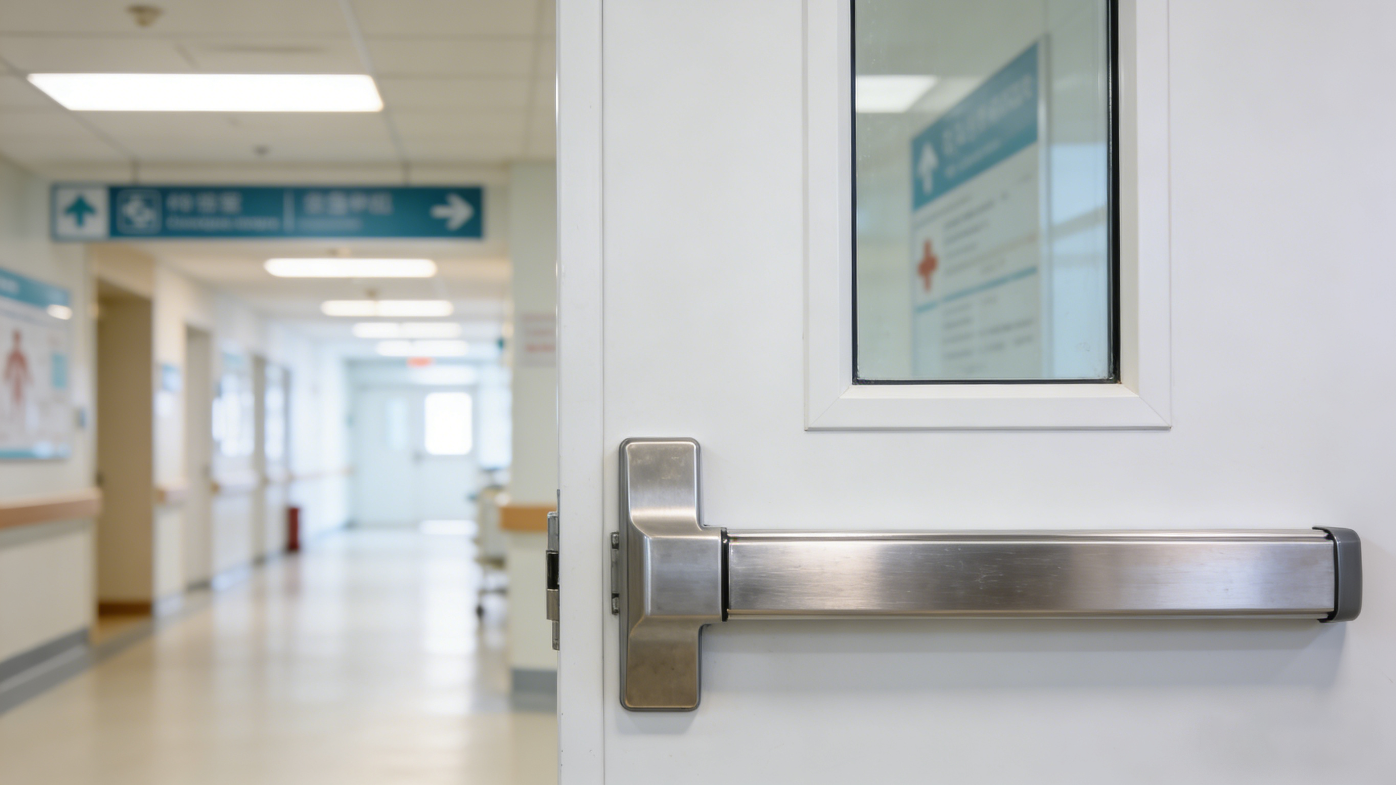 medical institutions panic bar barra de pánico de instituciones médicas