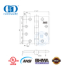 Puerta exterior Acero inoxidable BHMA ANSI Grado 1 Bisagra resistente-DDSS001-ANSI-1-4.5x4.5x4.6mm