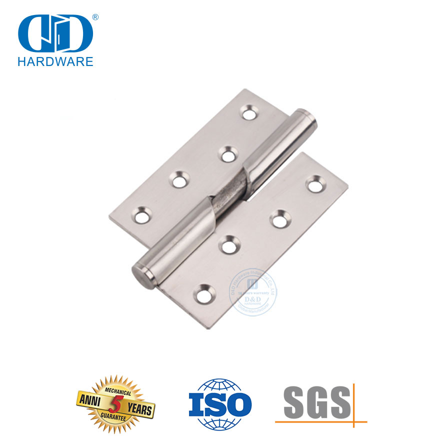 Fabricante de bisagras de puerta metálicas de acero inoxidable de dos nudillos en China Bisagra ascendente-DDSS016