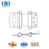 Accesorios de herrajes para puertas Bisagra de puerta con resorte de doble acción de acero inoxidable-DDSS038