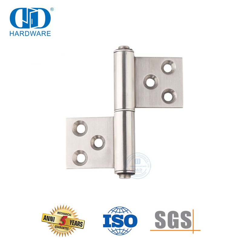 Venta caliente para herrajes para puertas de metal Bisagra de bandera de acero inoxidable-DDSS029