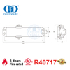 Cierrapuertas hidráulico resistente al fuego con certificación UL 10C con mecanismo de piñón y cremallera-DDDC045