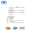 Euro Lock Durable Universal Hardware Palanca sólida Manija de puerta-DDSH052-SSS