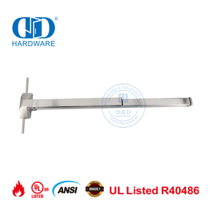 Dispositivo de salida de pánico resistente al fuego Barra táctil de varilla vertical-DDPD024-SSS