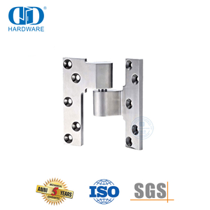  Bisagra de puerta pivotante intermedia de acero inoxidable 304 para edificios residenciales-DDSS069
