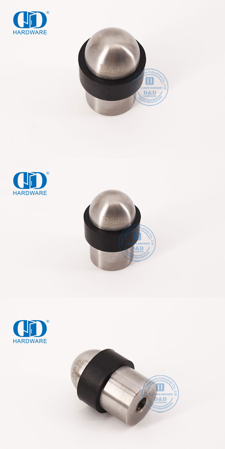 Tope de puerta montado en el piso