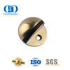 Herrajes para puertas de latón satinado Tipo duradero montado en el piso Tapón de puerta de aleación de zinc-DDDS004-SB