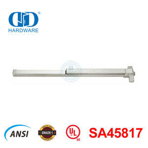 Barra de empuje para puerta de salida de alta seguridad con certificación UL con función de seguimiento-DDPD025-SSS