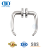 Manija de puerta de palanca sólida de acero inoxidable estándar europeo para cocina-DDSH004-SSS