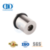 Herrajes para puertas de hospital Soporte de tope de puerta de acero inoxidable satinado de caucho negro-DDDS011-SSS