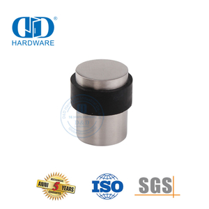 Soporte de tope de puerta de hardware de puerta de seguridad de acero inoxidable para piso-DDDS010-SSS