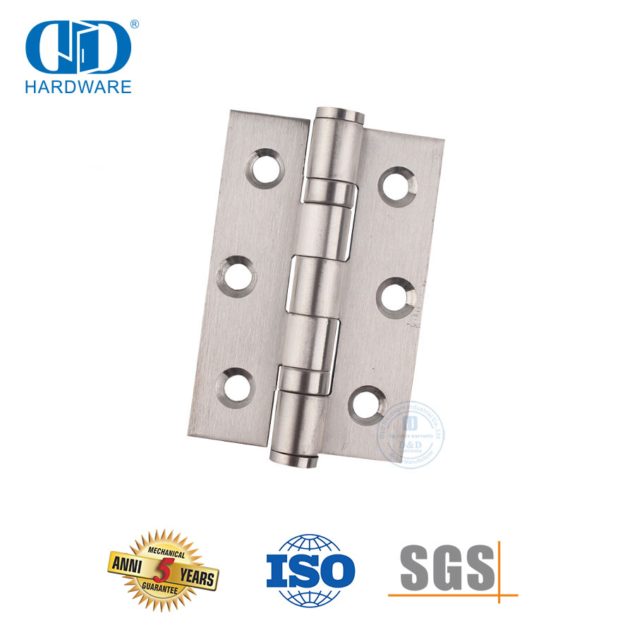 Bisagra de puerta pequeña duradera de acero inoxidable para el mercado sudamericano-DDSS045-B