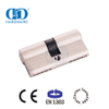 EN 1303 Cilindro de accesorios para cerradura de embutir de puerta de latón macizo de 60 mm-DDLC003-60mm-SN