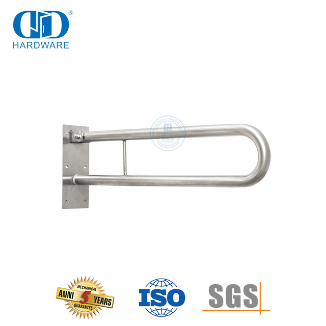 Accesorios de hardware para cuarto de baño y ducha Barra de agarre para discapacitados de alta seguridad-DDTH038