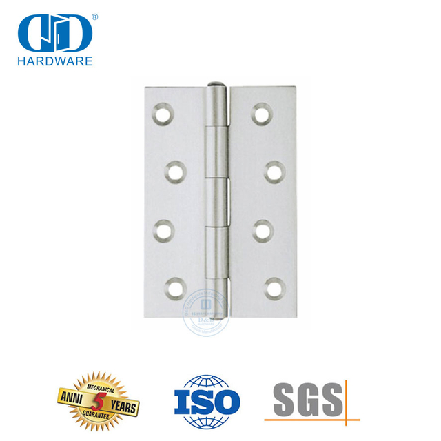 Bisagra de puerta con punta de remache de acero inoxidable de seguridad y buen precio -DDSS005