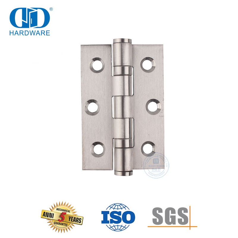 Bisagra de puerta pequeña duradera de acero inoxidable para el mercado sudamericano-DDSS045-B