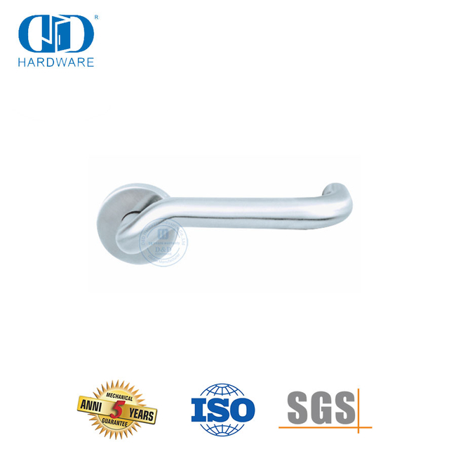 Manija de puerta para discapacitados de acero inoxidable de estilo simple de buena calidad-DDTH016-SSS