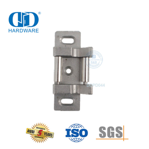 Cerradero de borde de acero inoxidable para puerta doble sin parteluz-DDPD044-SSS