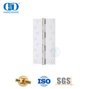 Bisagra de 8 pulgadas con seis rodamientos de bolas de acero inoxidable para puerta resistente-DDSS054