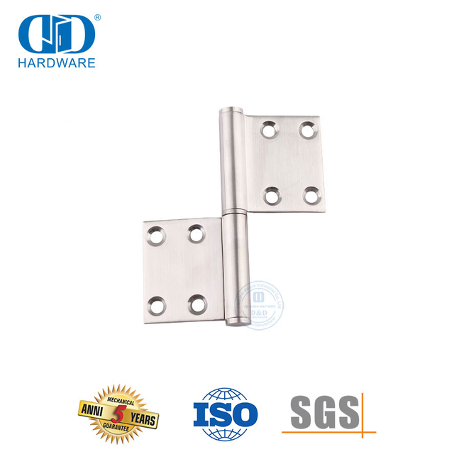 Bisagra de bandera de acero inoxidable para herrajes para puertas exteriores de uso generalizado-DDSS032