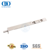 Perno rasante de alta seguridad de acero inoxidable satinado para puerta de madera-DDDB005-SSS