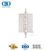 Herrajes para puertas de madera Bisagra de acero inoxidable con punta de corona-DDSS034-B