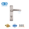 Embellecedor de palanca de escudo de cerradura de puerta con manija empotrada de acero inoxidable-DDPD015-SSS