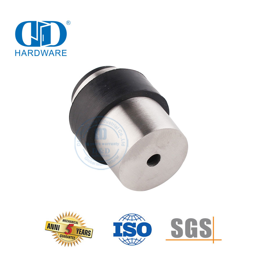 Herrajes para puerta de entrada Tope de puerta de seguridad para puerta de baño de acero inoxidable-DDDS009-SSS