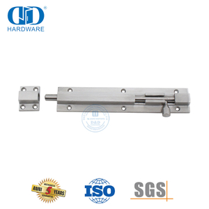 Herrajes para puertas de baño Perno de puerta de acero inoxidable de buena calidad-DDDB035-SSS