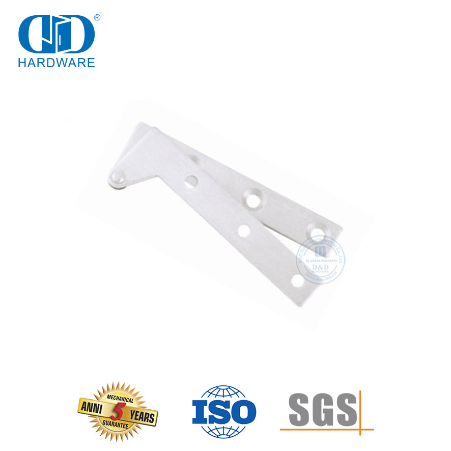 Bisagra de puerta pivotante giratoria de 90 grados de acero inoxidable de buena calidad Hardware-DDSS051
