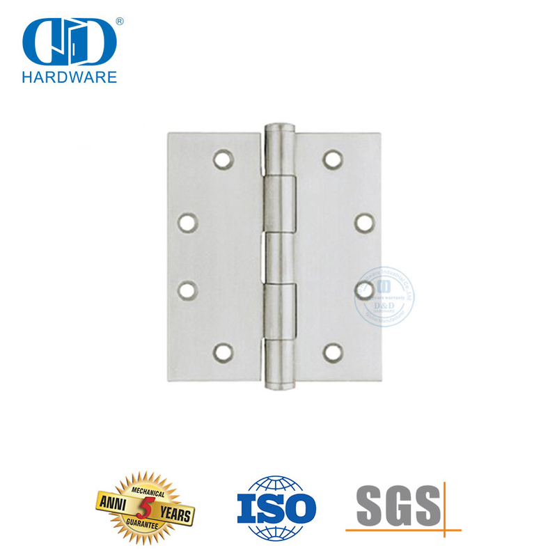 Bisagra de puerta sin cojinete de acero inoxidable 304 del mercado australiano para dormitorio-DDSS057