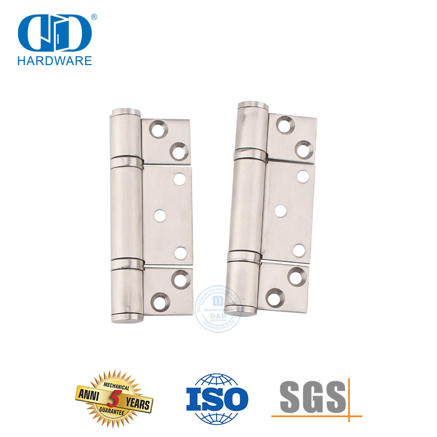 Herrajes para puertas Bisagra de tres hojas de acero inoxidable para puerta plegable-DDSS042