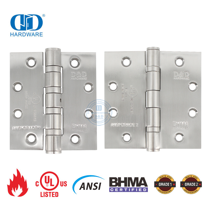 Una guía completa de bisagras para puertas cortafuegos, bisagras para puertas resistentes al fuego y bisagras para puertas comerciales