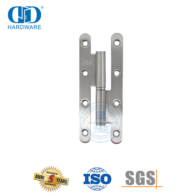 Bisagra H de esquina redonda de hardware de puerta de metal de venta caliente de acero inoxidable-DDSS019-B