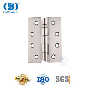 Bisagra de puerta con punta de hospital duradera de acero inoxidable para proyectos de atención médica-DDSS044-B-4x3x3.0mm