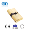 EN 1303 Cilindro de cerradura abierta de doble cara de perfil europeo dorado-DDLC003-60mm-SB