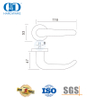 Manija de puerta de palanca sólida de acero inoxidable estándar europeo para cocina-DDSH004-SSS