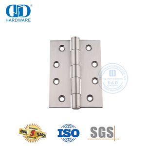Bisagra de puerta de junta plana de seguridad de acero inoxidable para puerta de servicio liviano-DDSS004