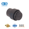 Tope de puerta de aleación de zinc de acero inoxidable negro mate para piso-DDDS009-MB