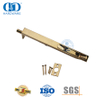 Perno de descarga resistente dorado con espejo de latón pulido para puerta de madera-DDDB001-PB