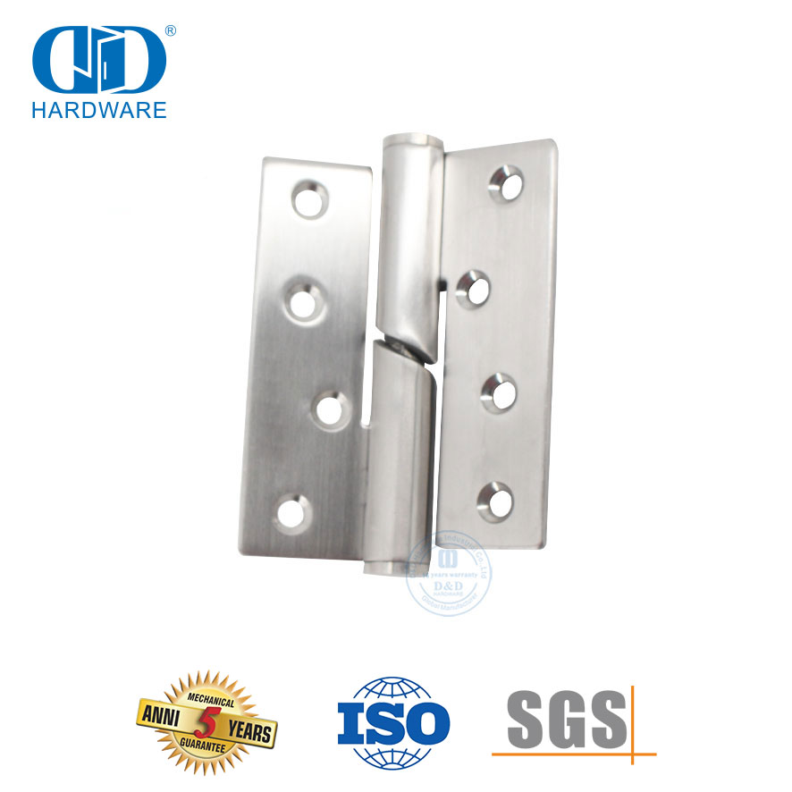 Bisagra descendente de acero inoxidable con herrajes para puertas de metal de alta calidad-DDSS017