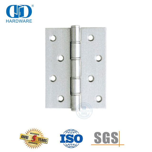 Hardware de la puerta principal Bisagra de arandela doble de acero inoxidable-DDSS008