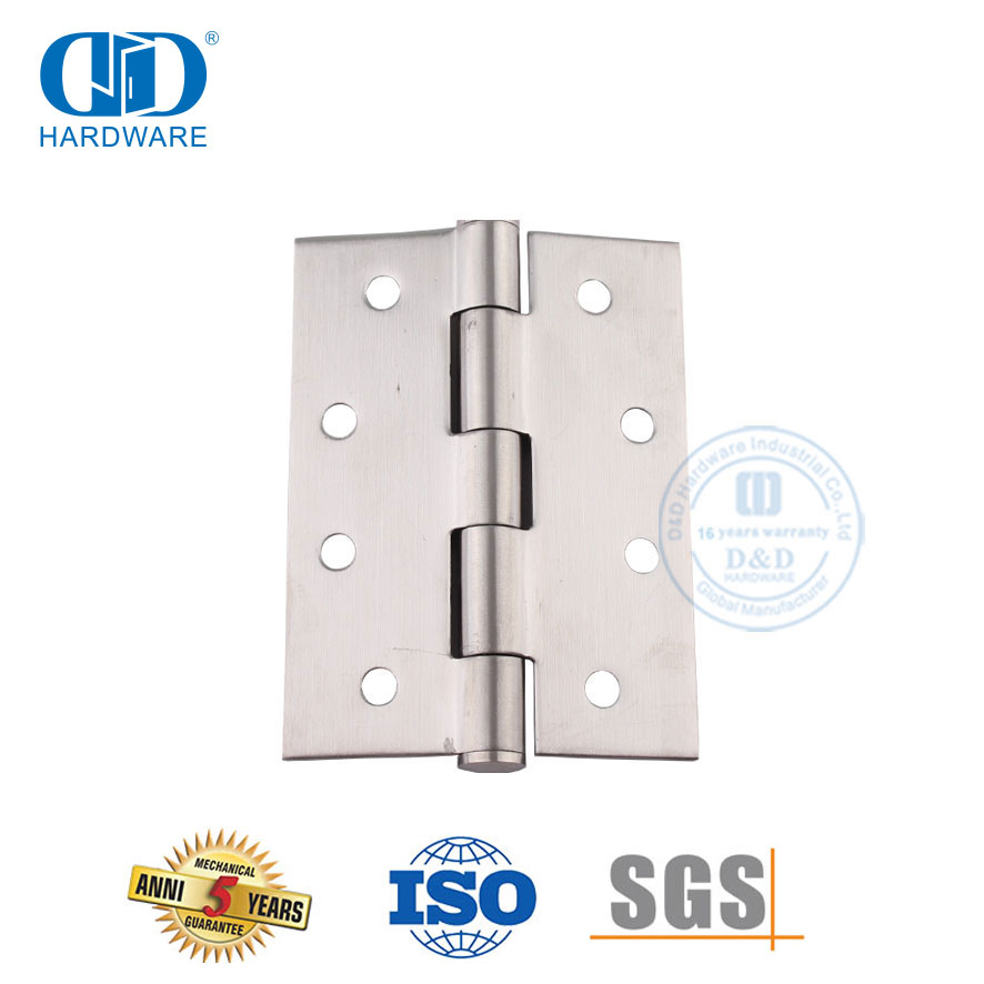 Buena venta de bisagra de puerta de junta plana de seguridad de acero inoxidable -DDSS004