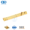 Perno de torre de barril de herrajes de seguridad para puerta dorada con espejo de latón pulido-DDDB016-PB